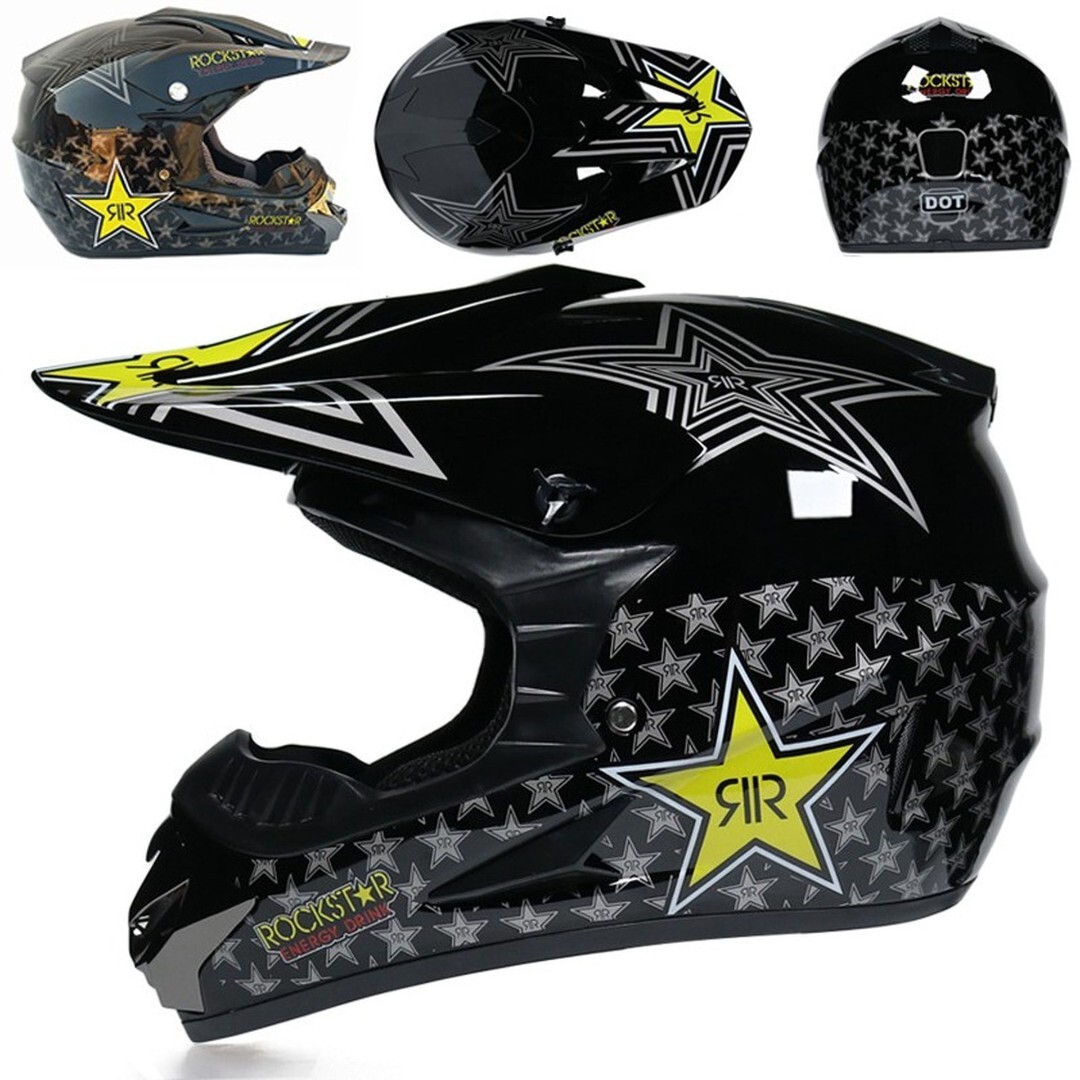 Шлем кроссовый Rockstar