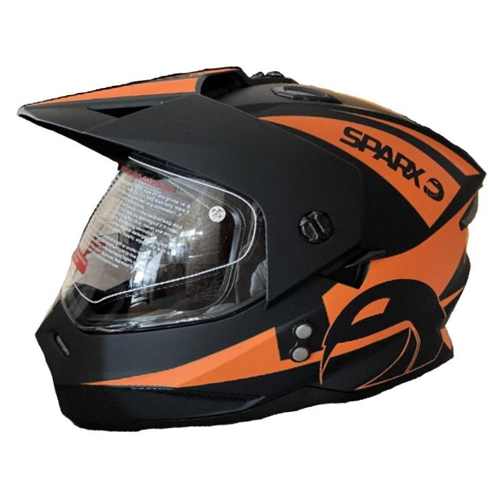 Шлем мотард Dual sport SPARX Matador JK802