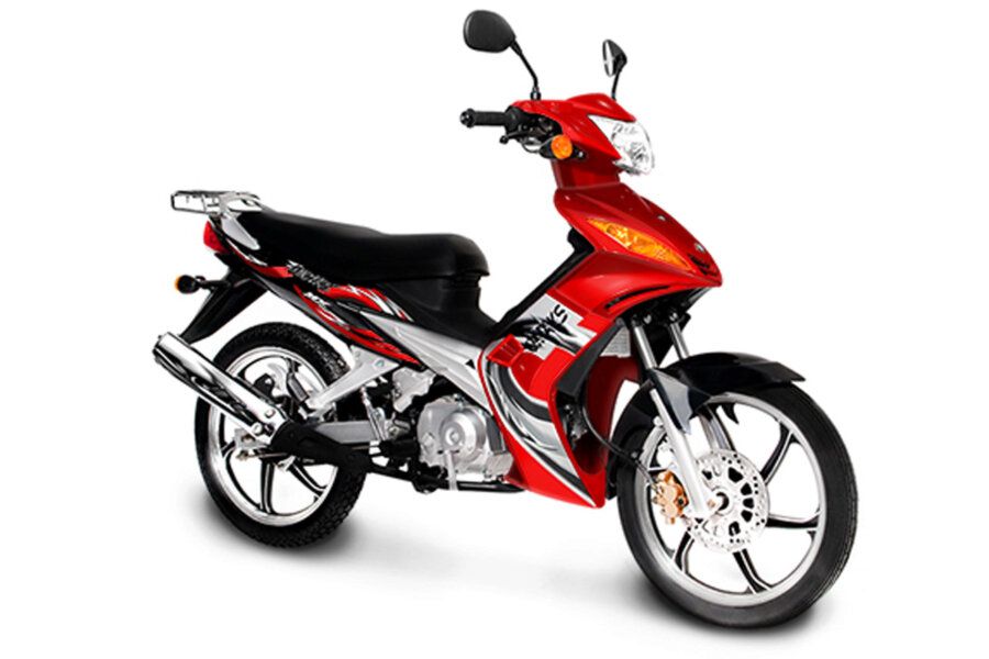 Скутеретта 125 куб. SPORT (красный)