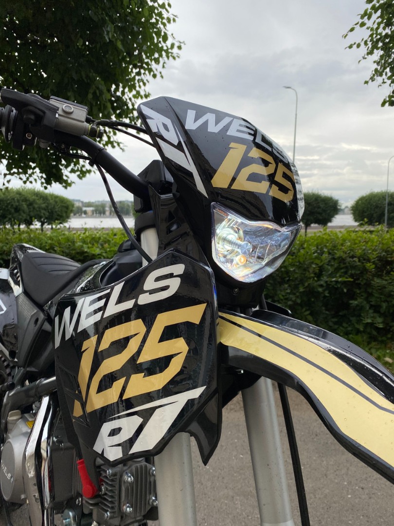 Питбайк WELS RT 125 17/14 полуавтомат — изображение 10