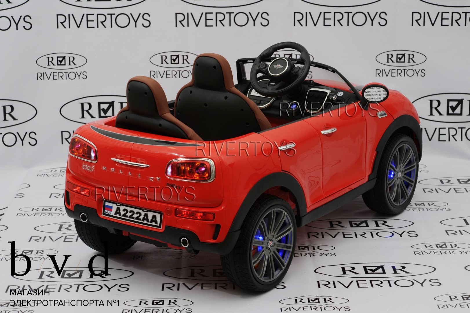 Детский электромобиль Mini Cooper A222AA — изображение 4
