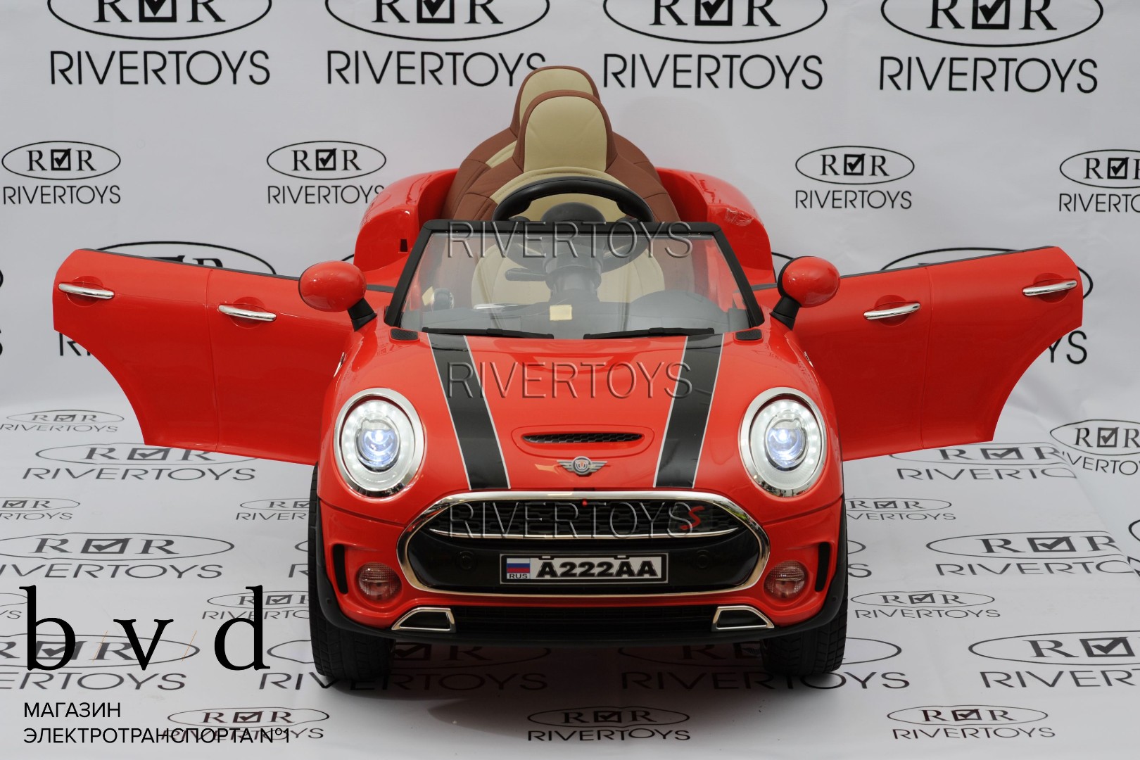 Детский электромобиль Mini Cooper A222AA — изображение 6