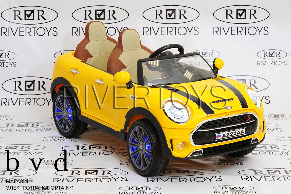 Детский электромобиль Mini Cooper A222AA — изображение 7