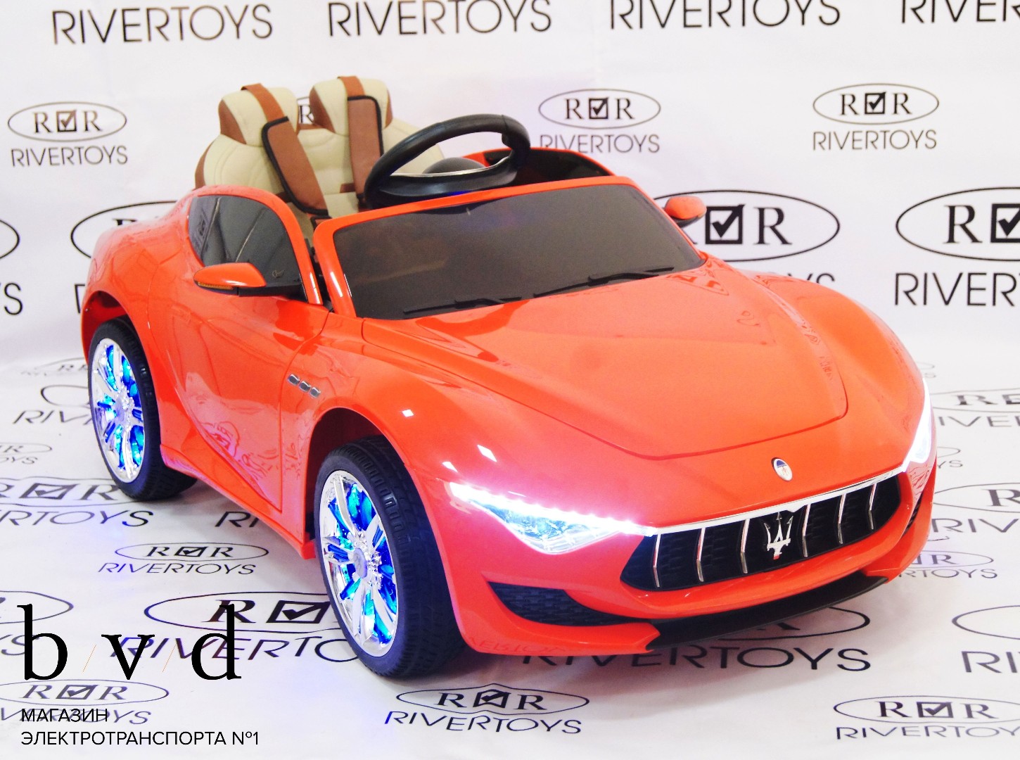 Детский электромобиль Maserati A005AA — изображение 25