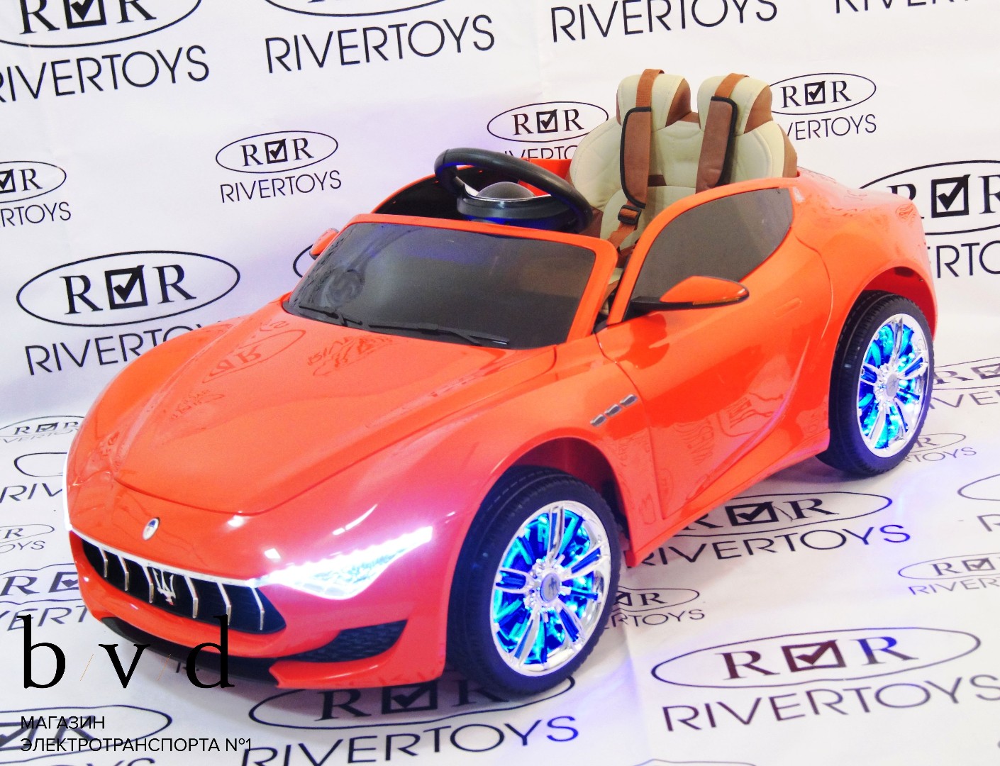 Детский электромобиль Maserati A005AA — изображение 32