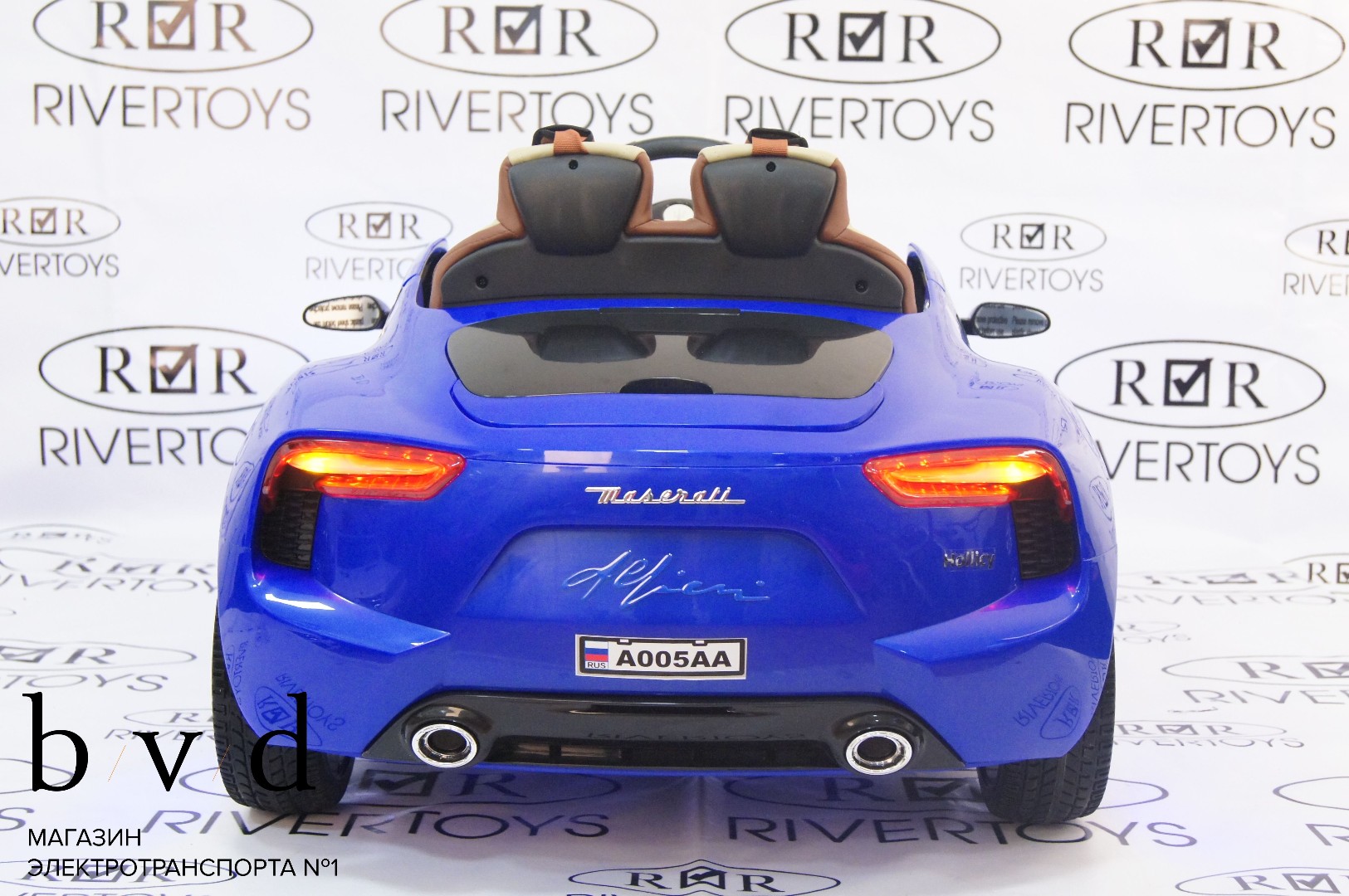 Детский электромобиль Maserati A005AA — изображение 37