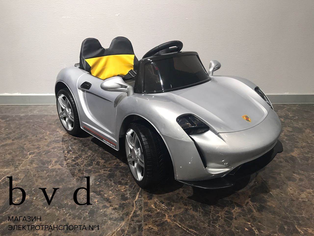 Детский электромобиль Porsche Sport mini BBH 7188 — изображение 23
