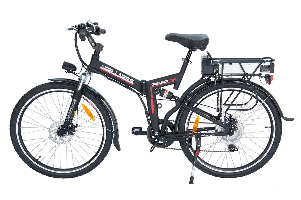 Электровелосипед WELLNESS CROSS RACK 500W — изображение 8