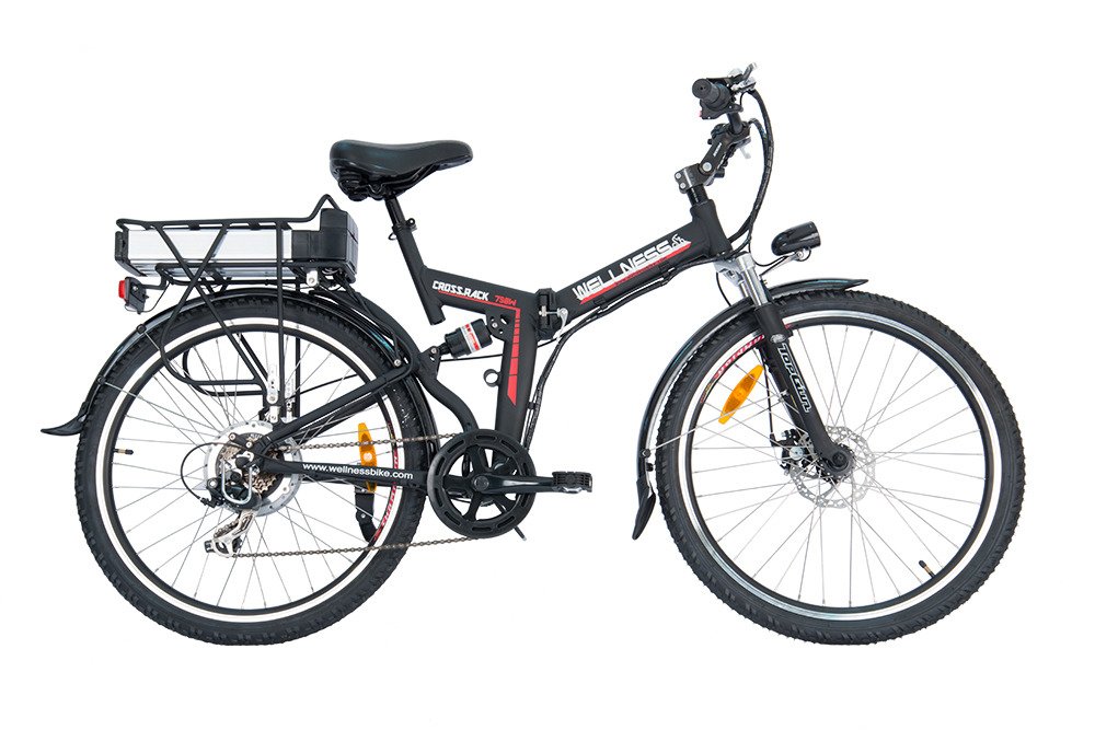 Электровелосипед WELLNESS CROSS RACK 500W