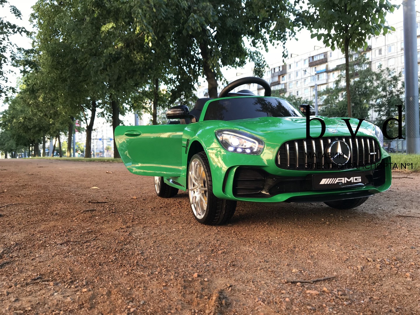 Детский электромобиль Mercedes-Benz GTR — изображение 32