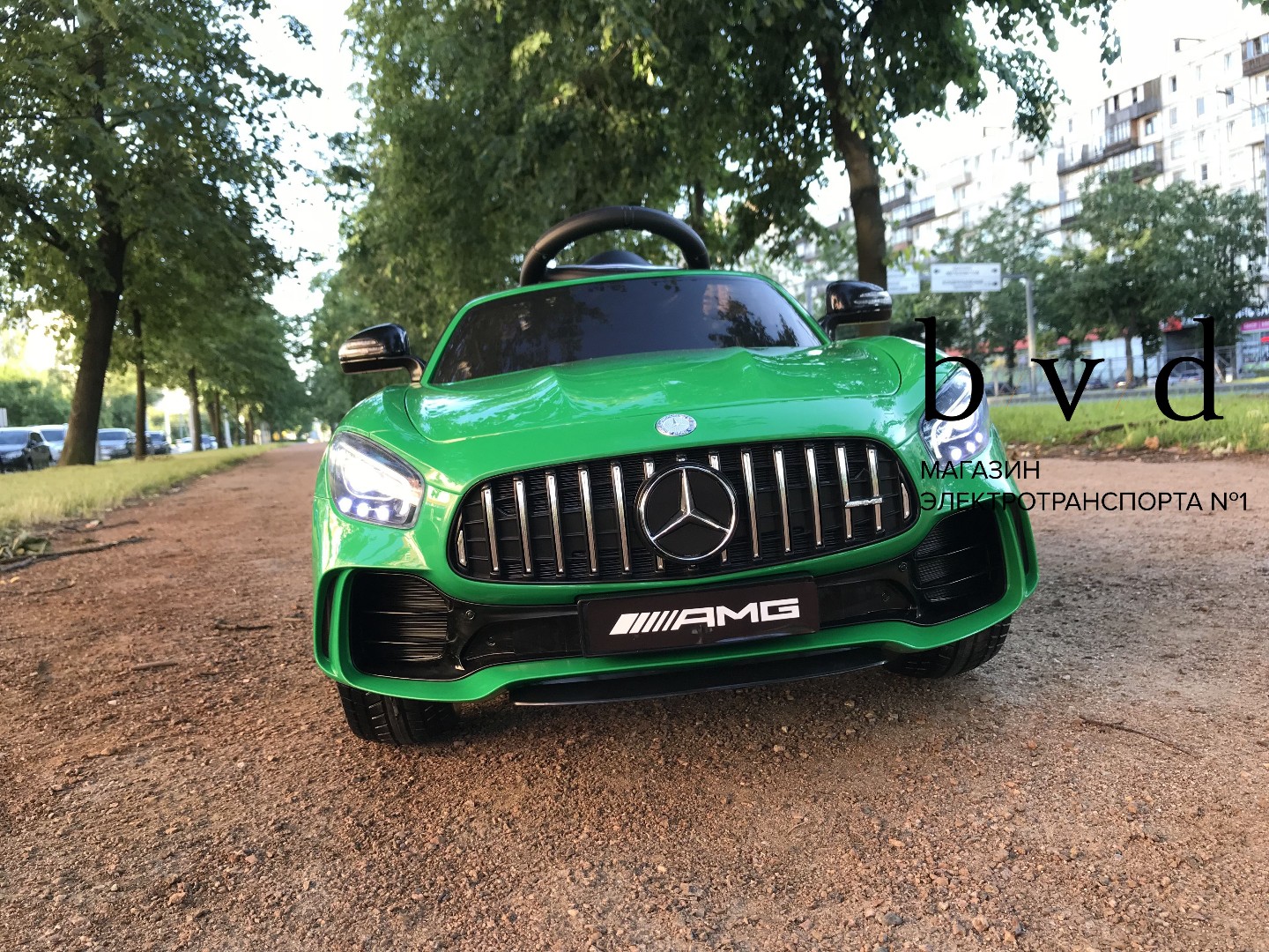 Детский электромобиль Mercedes-Benz GTR — изображение 12