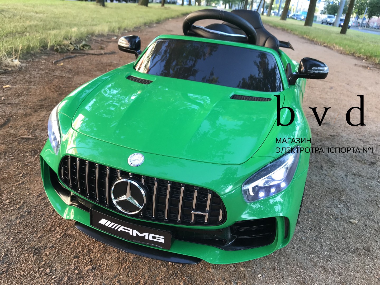 Детский электромобиль Mercedes-Benz GTR — изображение 4