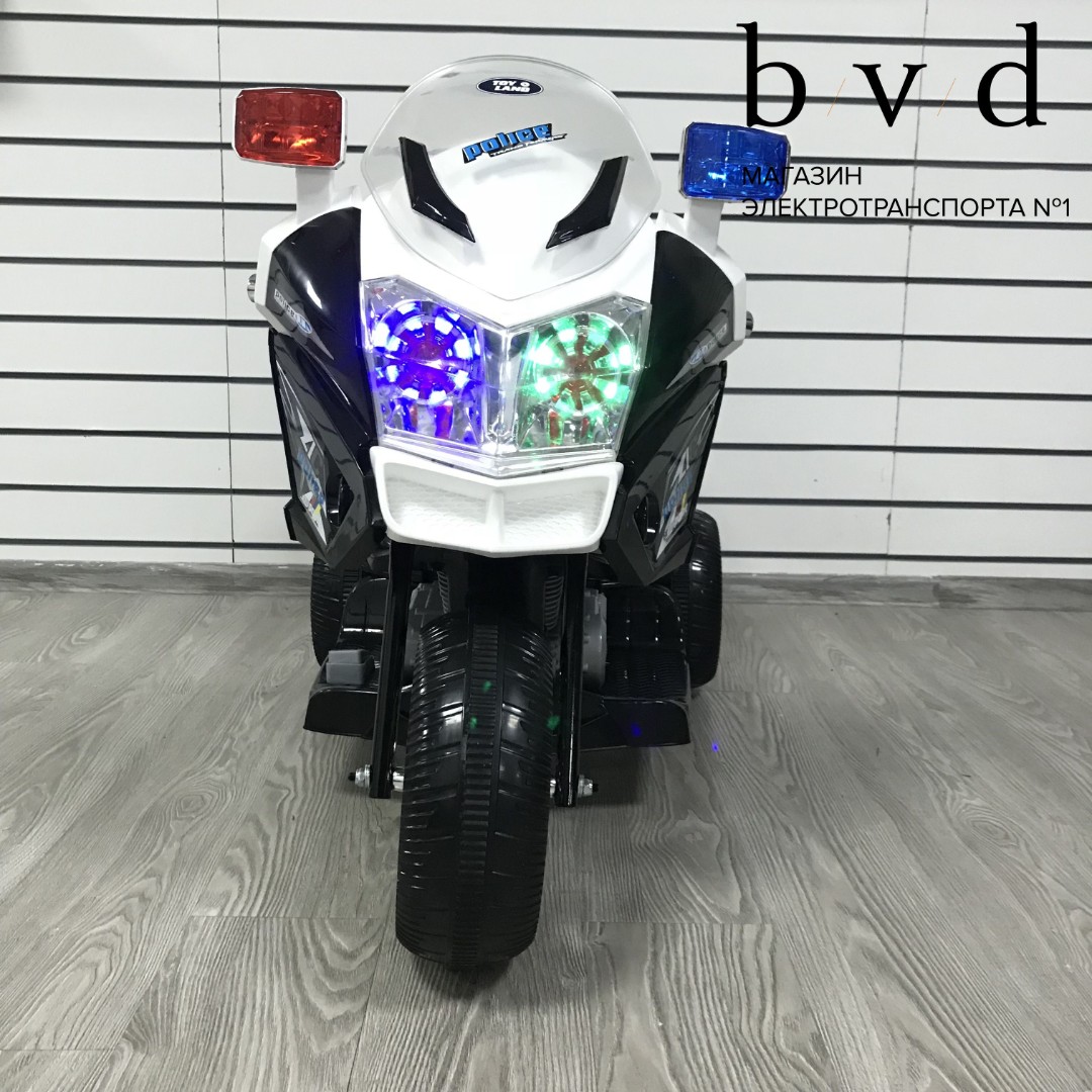 Детский электромотоцикл Moto Police — изображение 5
