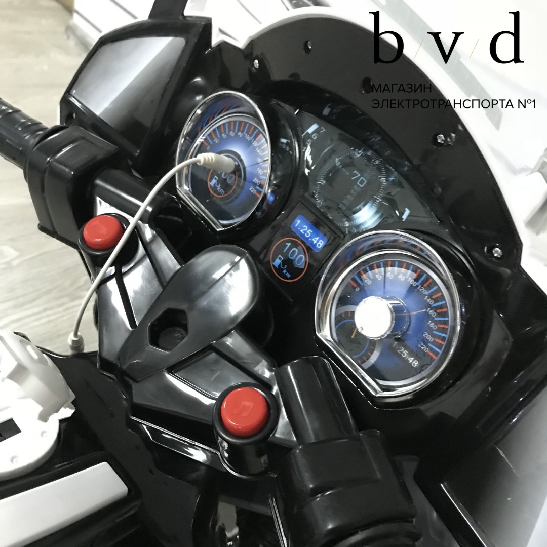 Детский электромотоцикл Moto Police — изображение 7