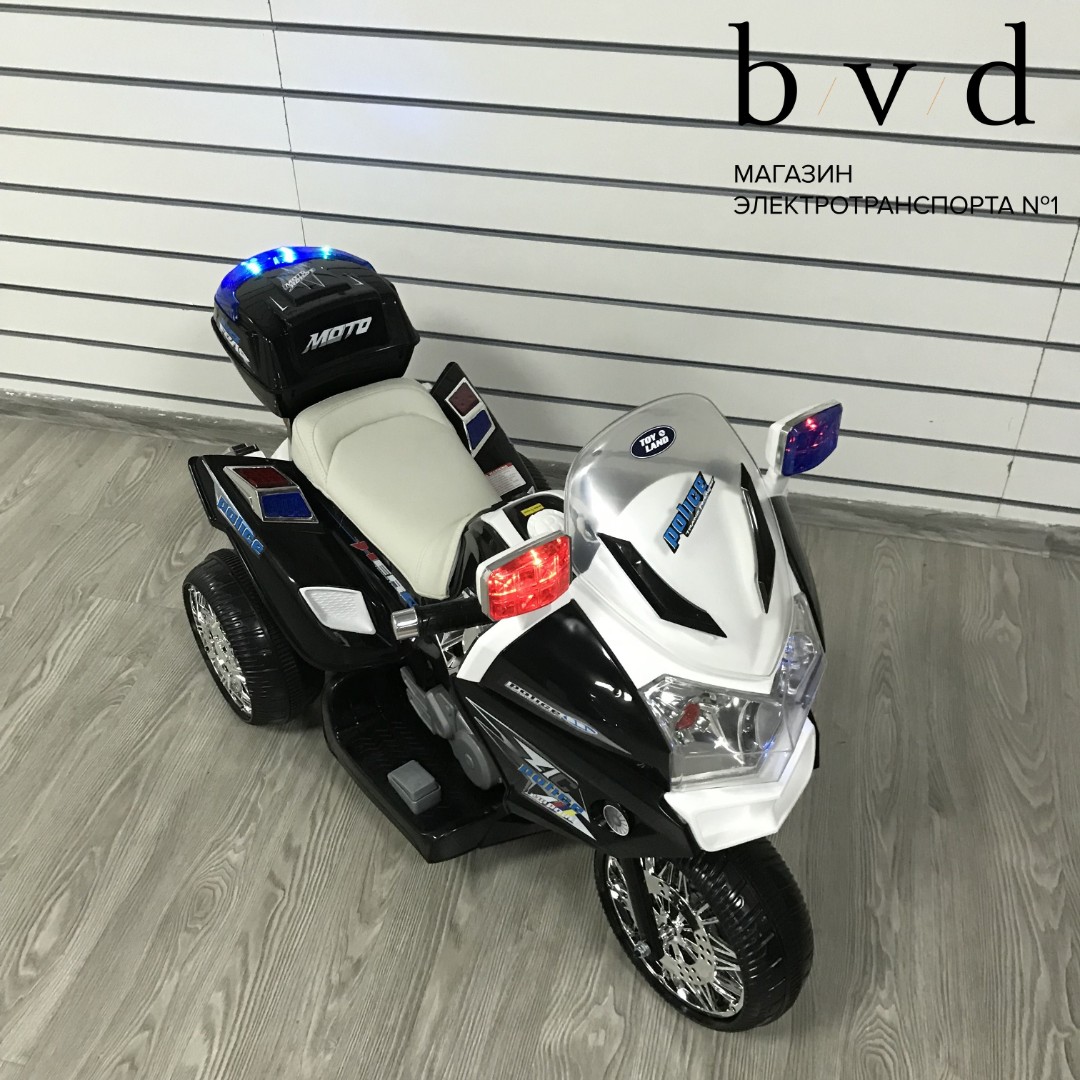 Детский электромотоцикл Moto Police — изображение 8