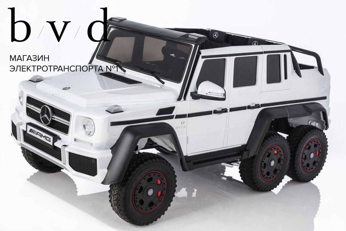 Детский электромобиль Mercedes Benz G63 AMG 4WD X555XX — изображение 39