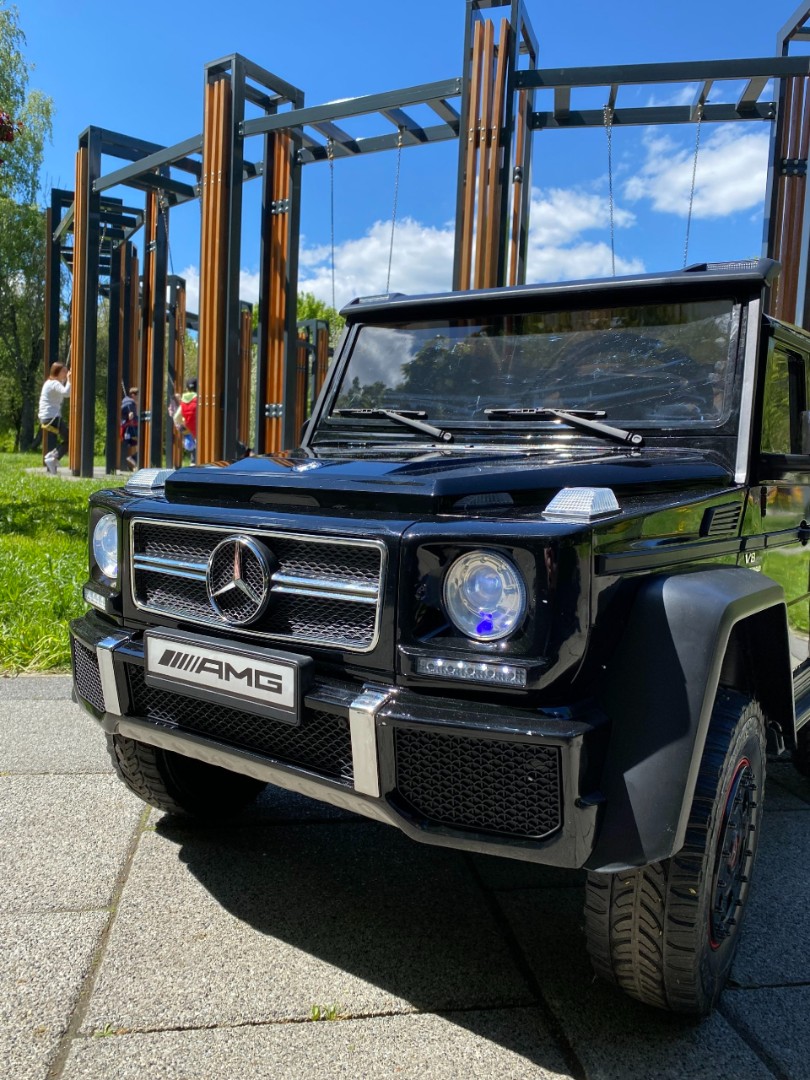 Детский электромобиль Mercedes Benz G63 AMG 4WD X555XX — изображение 15