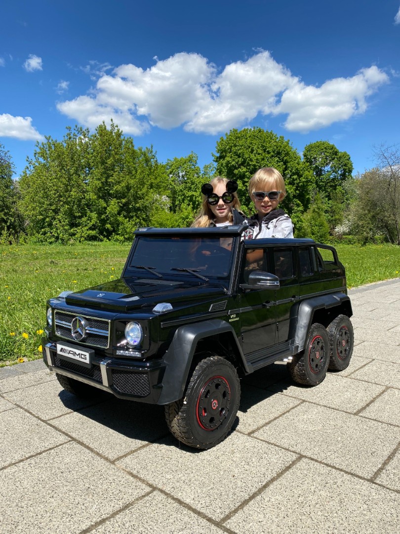 Детский электромобиль Mercedes Benz G63 AMG 4WD X555XX — изображение 17