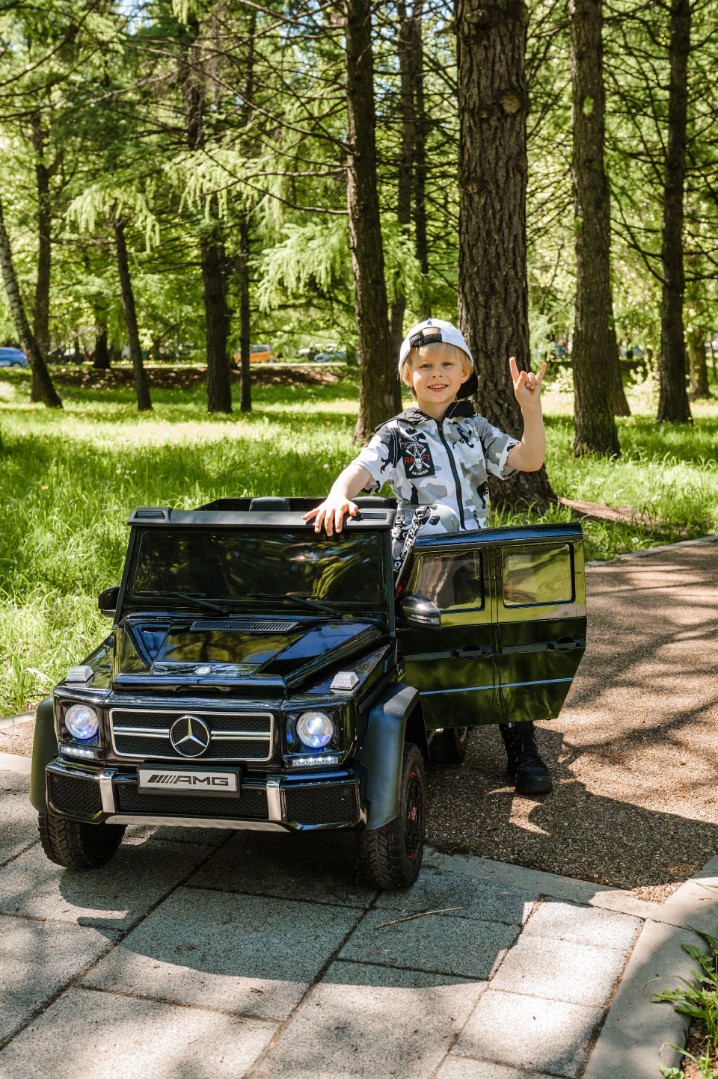 Детский электромобиль Mercedes Benz G63 AMG 4WD X555XX