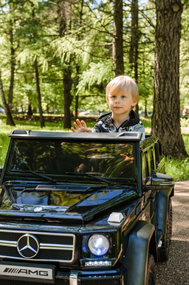 Детский электромобиль Mercedes Benz G63 AMG 4WD X555XX — изображение 2