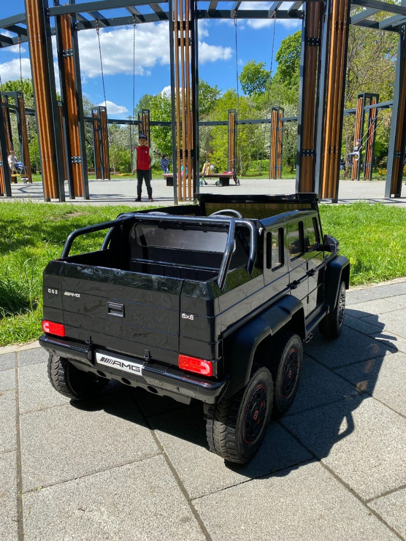 Детский электромобиль Mercedes Benz G63 AMG 4WD X555XX — изображение 20