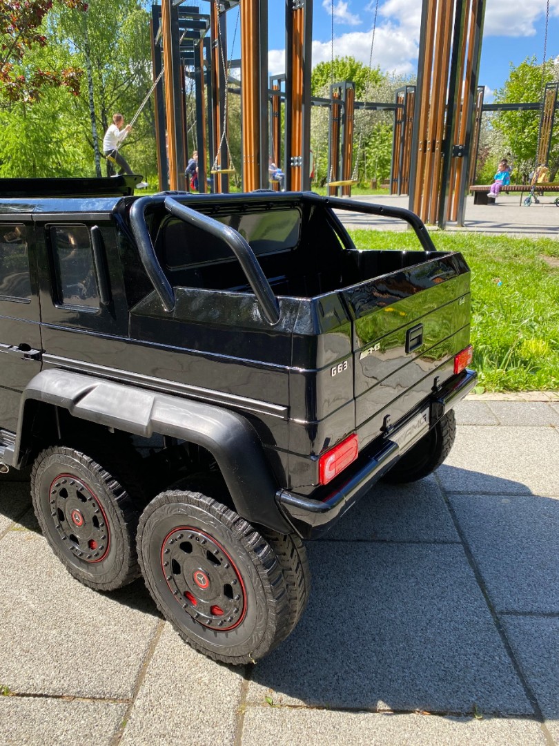 Детский электромобиль Mercedes Benz G63 AMG 4WD X555XX — изображение 5