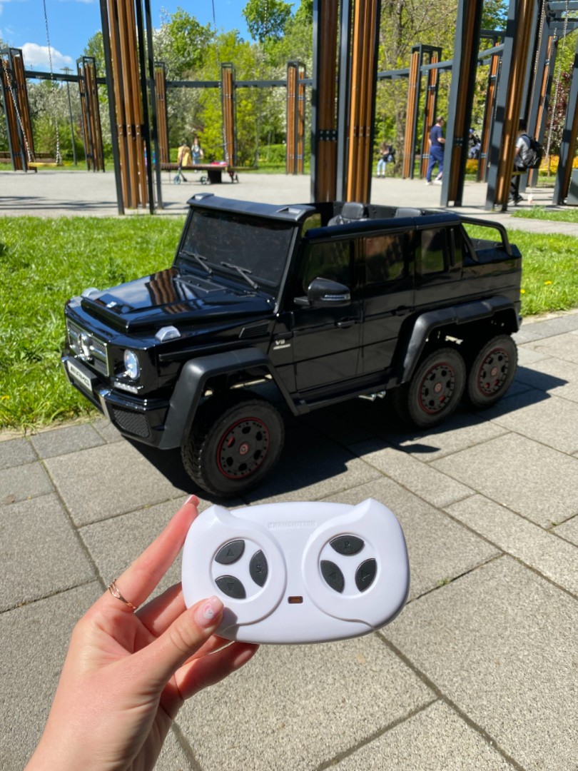 Детский электромобиль Mercedes Benz G63 AMG 4WD X555XX — изображение 8