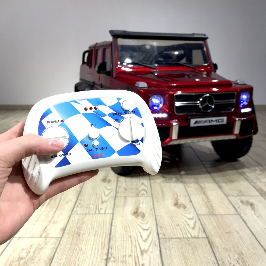 Детский электромобиль Mercedes Benz G63 AMG 4WD X555XX — изображение 27