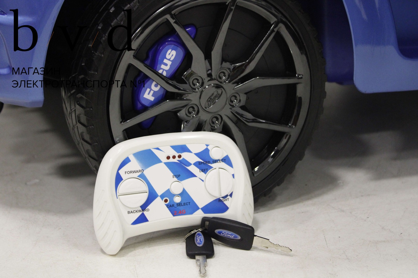 Детский электромобиль Ford Focus RS — изображение 6