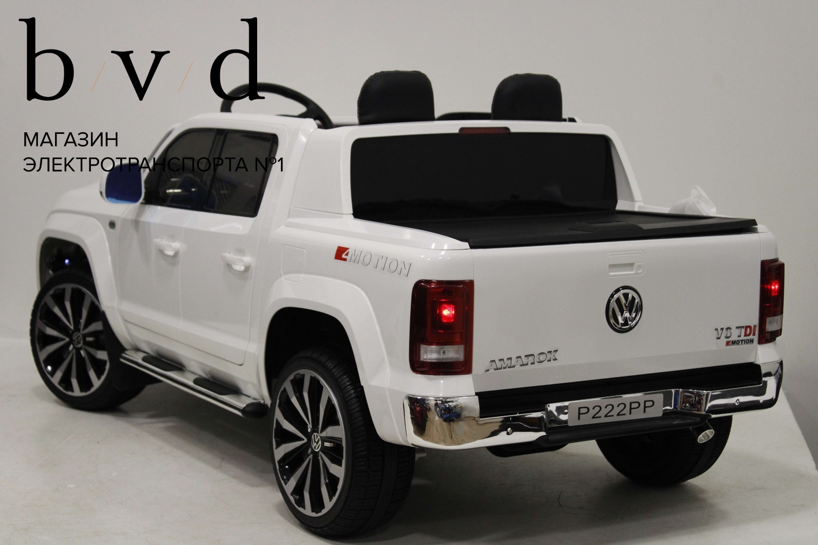Детский электромобиль Volkswagen Amarok P222PP — изображение 5