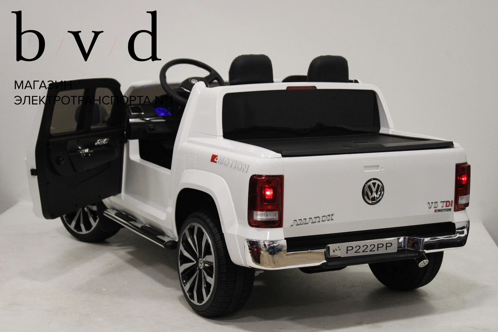 Детский электромобиль Volkswagen Amarok P222PP — изображение 6