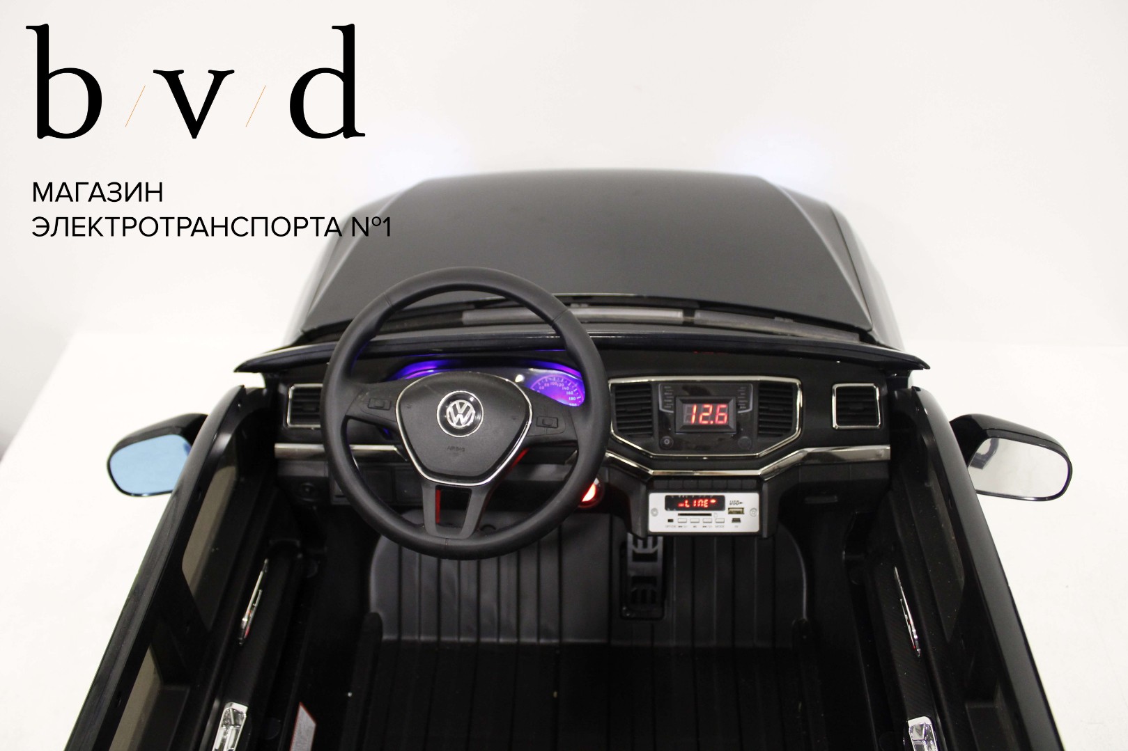 Детский электромобиль Volkswagen Amarok P222PP — изображение 15