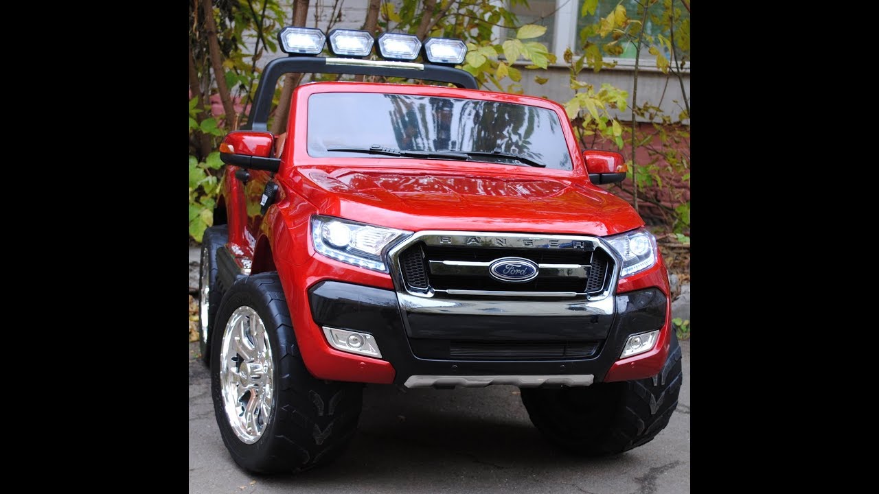 Детский электромобиль Ford Ranger F650 4x4 с дисплеем