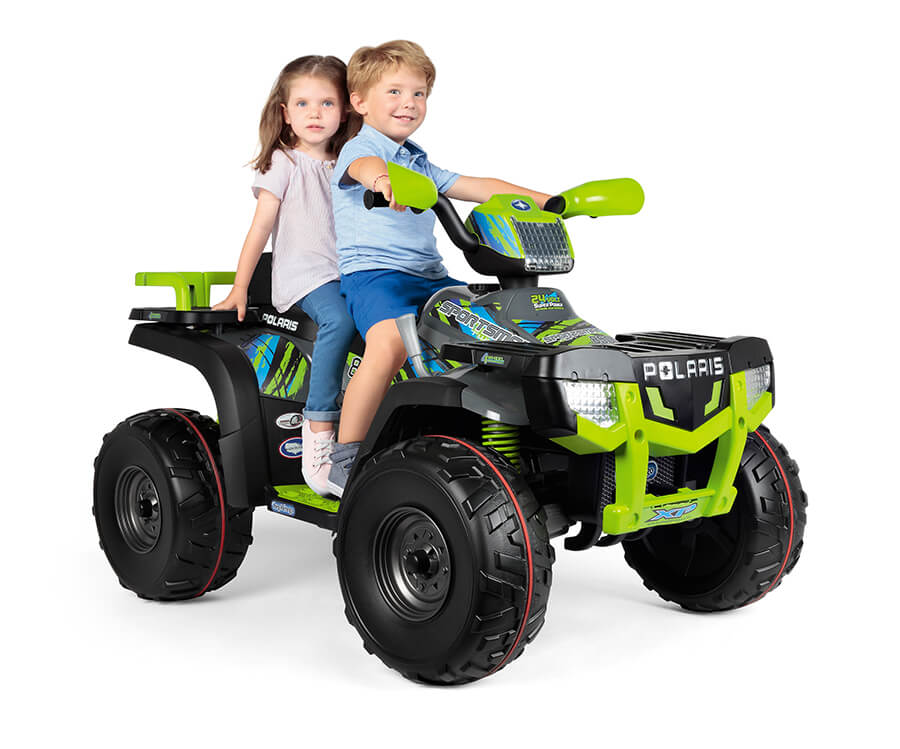 Электроквадроцикл детский Polaris Sportsman 850 Lime