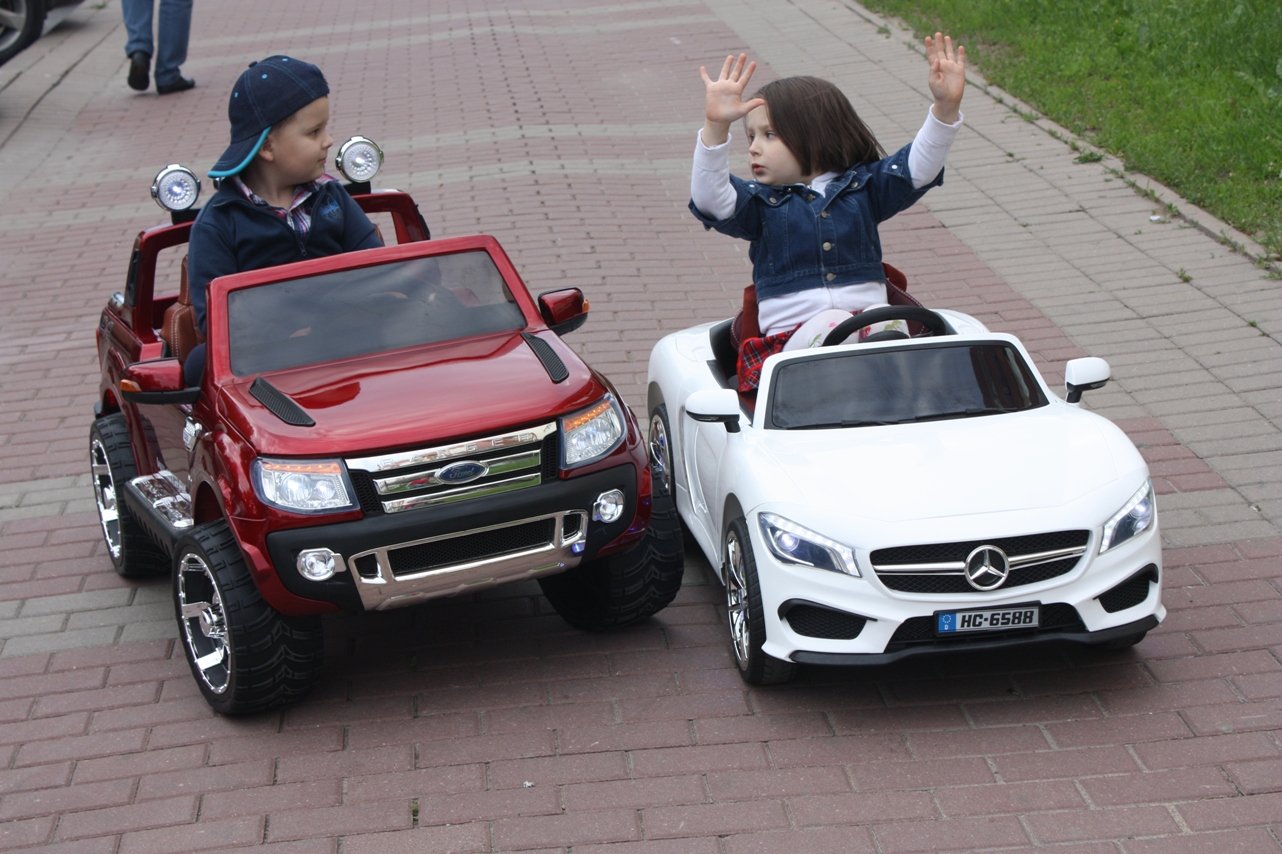 Детский электромобиль Mercedes Cupe — изображение 5