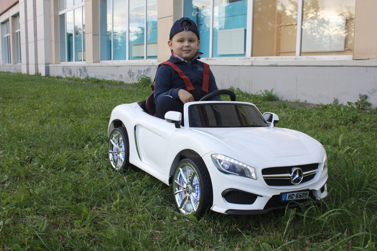 Детский электромобиль Mercedes Cupe — изображение 8