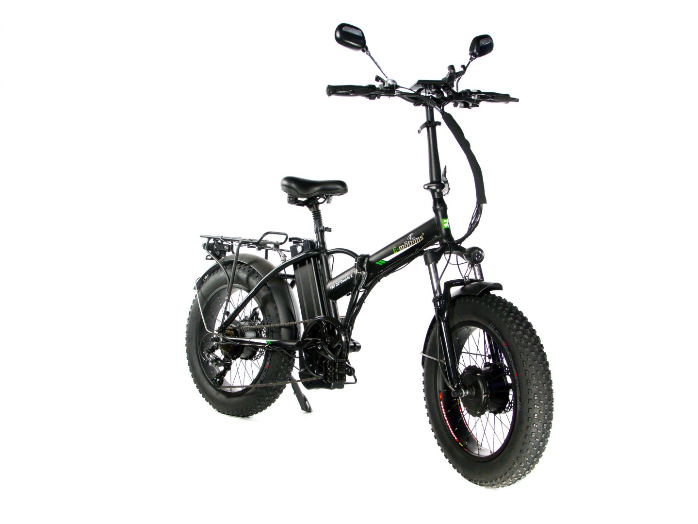 Электрофэтбайк E-motions FAT 20" Double 2 V2 Полный привод