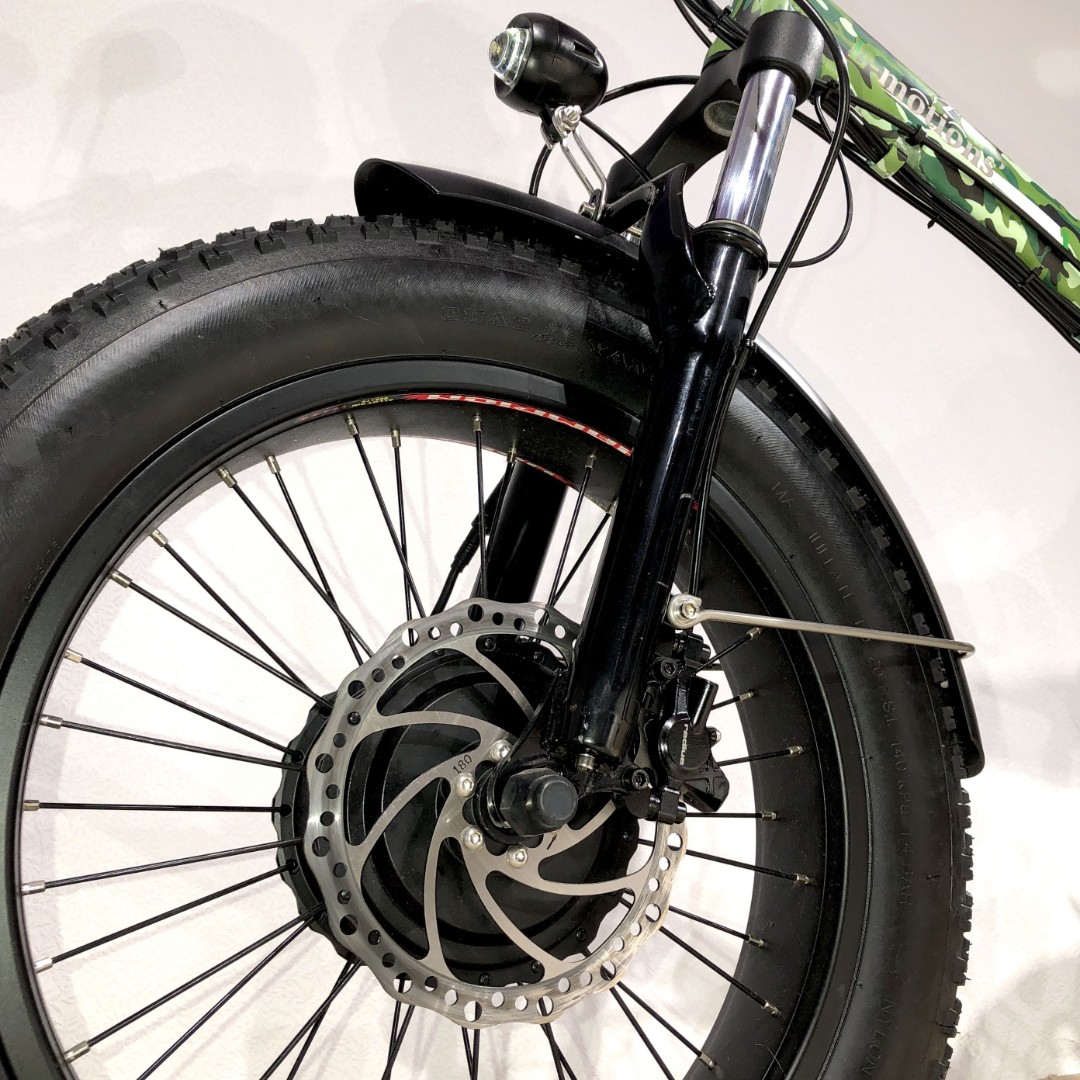 Электрофэтбайк E-motions Fat 20 All Mountain Double 2 (Полный привод) — изображение 7