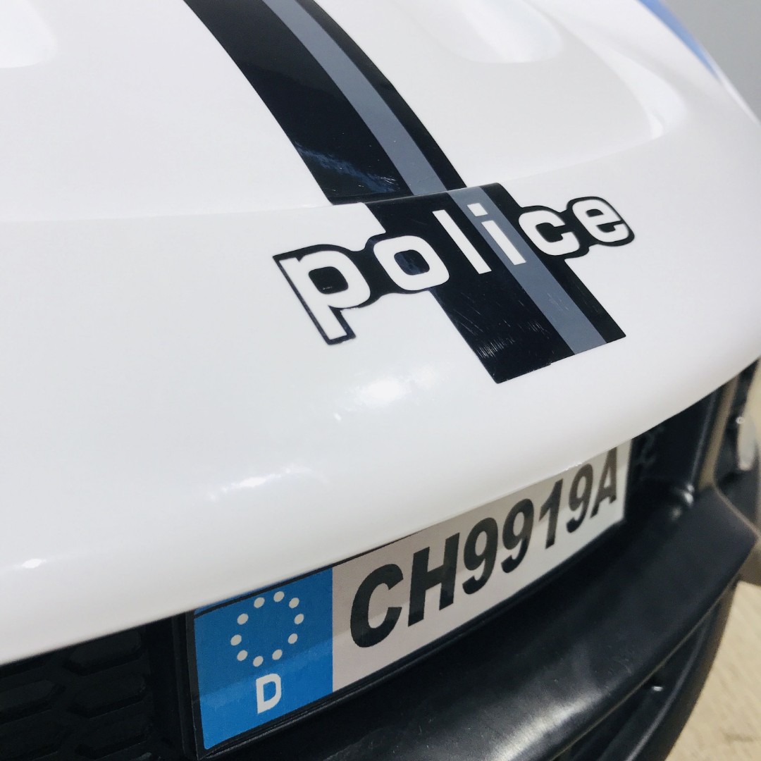 Детский электромобиль Porsche 911 Police CH9919 — изображение 11