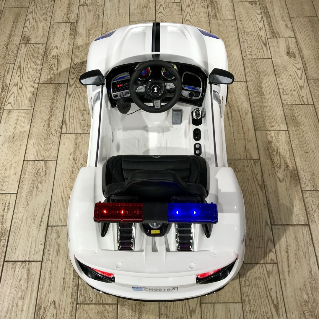 Детский электромобиль Porsche 911 Police CH9919 — изображение 9