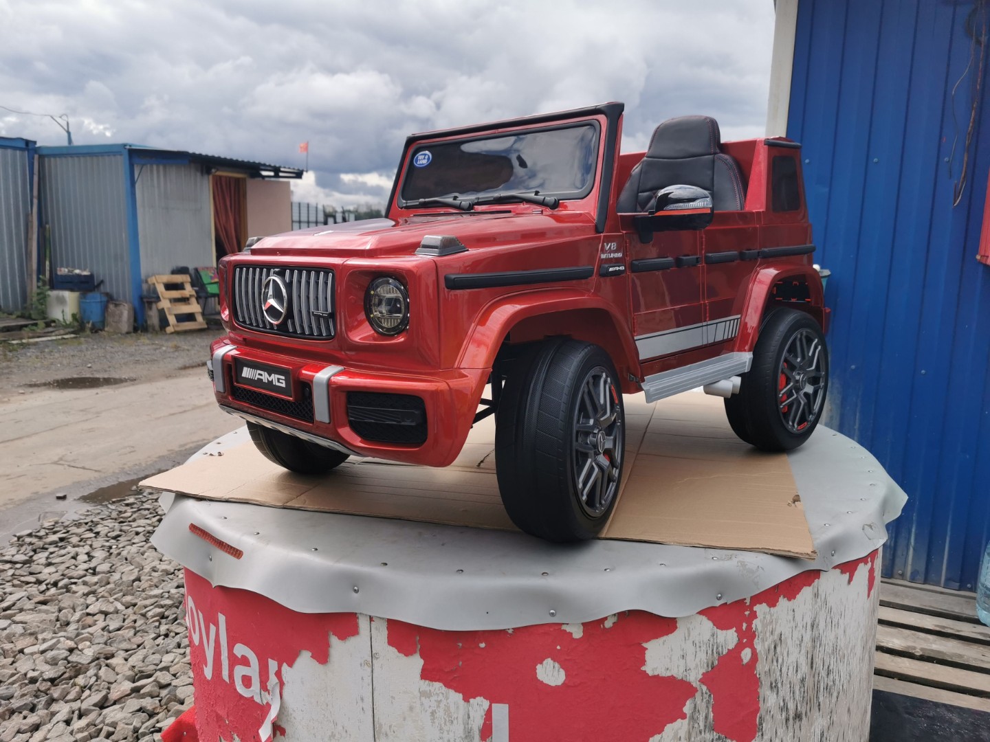 Детский электромобиль Mercedes-Benz G63 AMG BBH-0003 — изображение 32