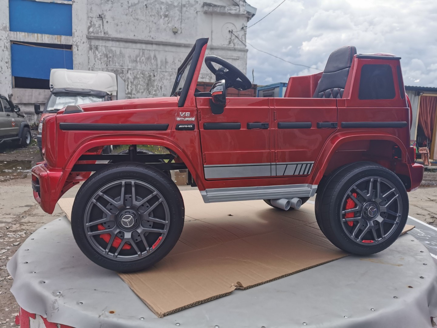 Детский электромобиль Mercedes-Benz G63 AMG BBH-0003 — изображение 43