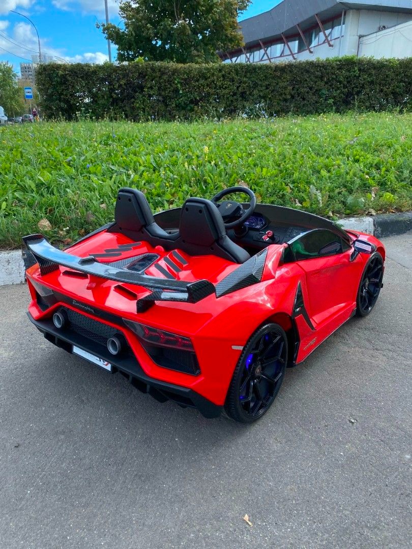 Детский электромобиль LAMBORGHINI AVENTADOR SVJ — изображение 32