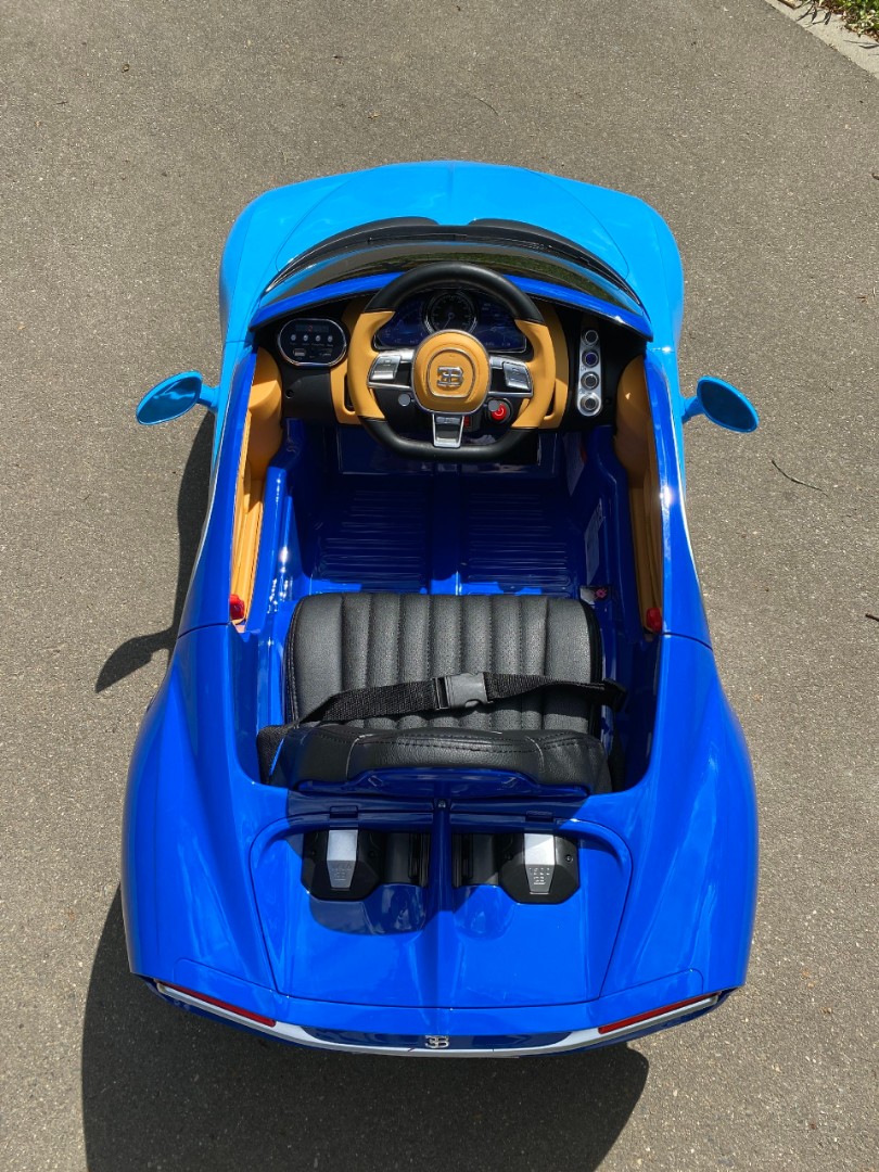 Детский электромобиль Bugatti Chiron HL318 — изображение 23