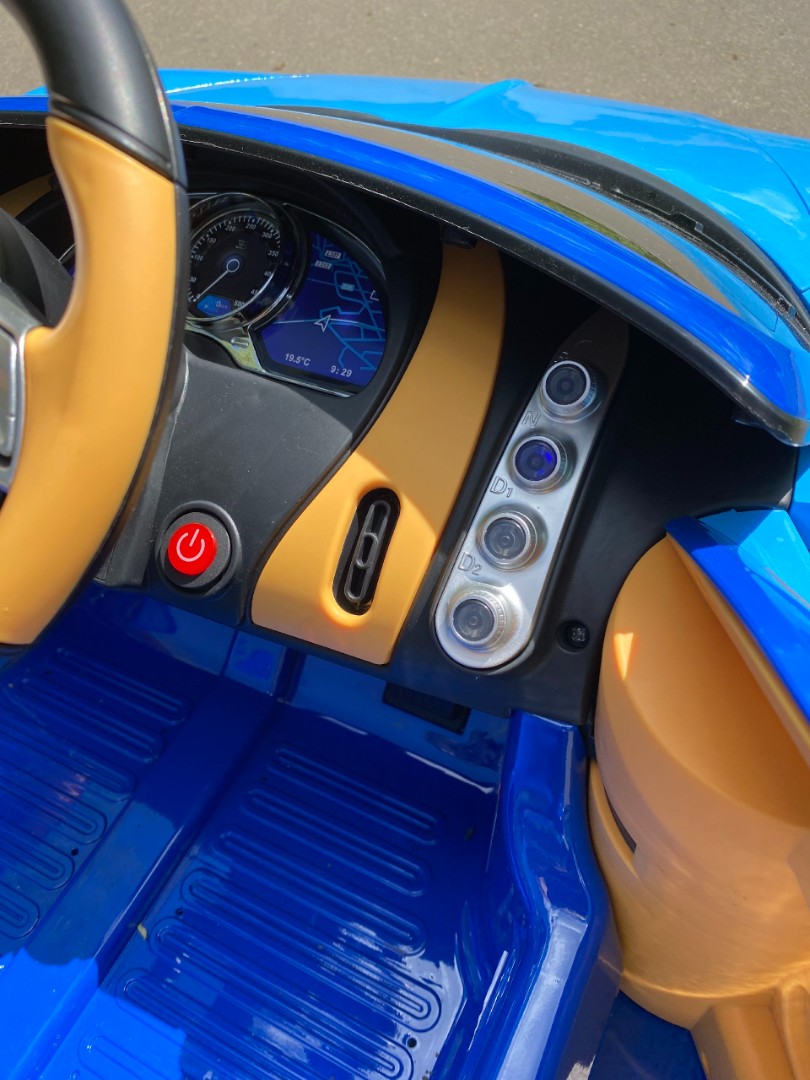 Детский электромобиль Bugatti Chiron HL318 — изображение 10