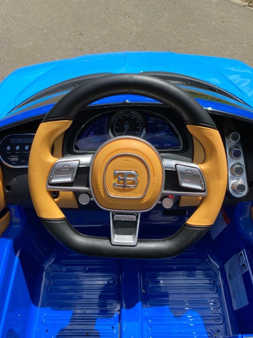 Детский электромобиль Bugatti Chiron HL318 — изображение 11