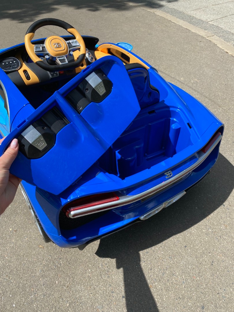 Детский электромобиль Bugatti Chiron HL318 — изображение 15