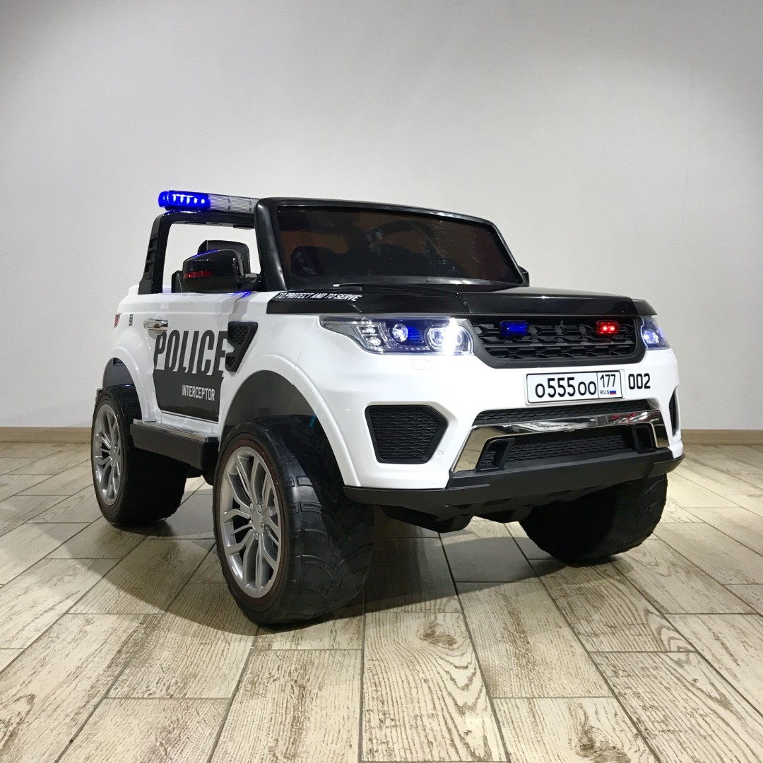 Детский электромобиль RANGE ROVER Police Р5550С 4х4