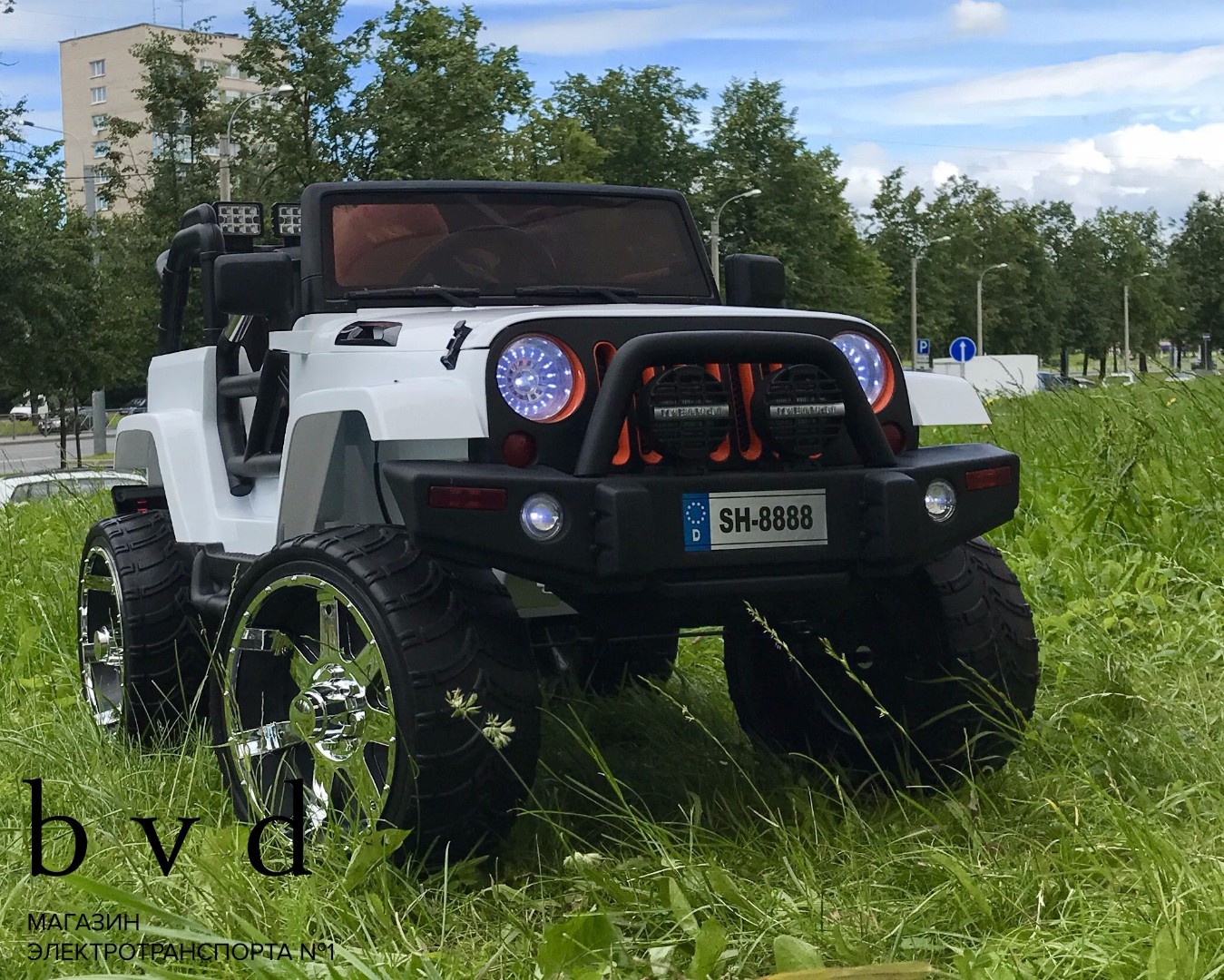 Детский электромобиль Jeep SH 888 — изображение 4