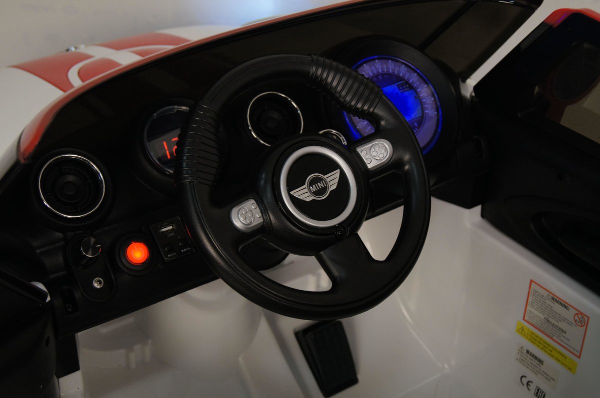 Детский электромобиль Mini Cooper JCW JJ2258 — изображение 3